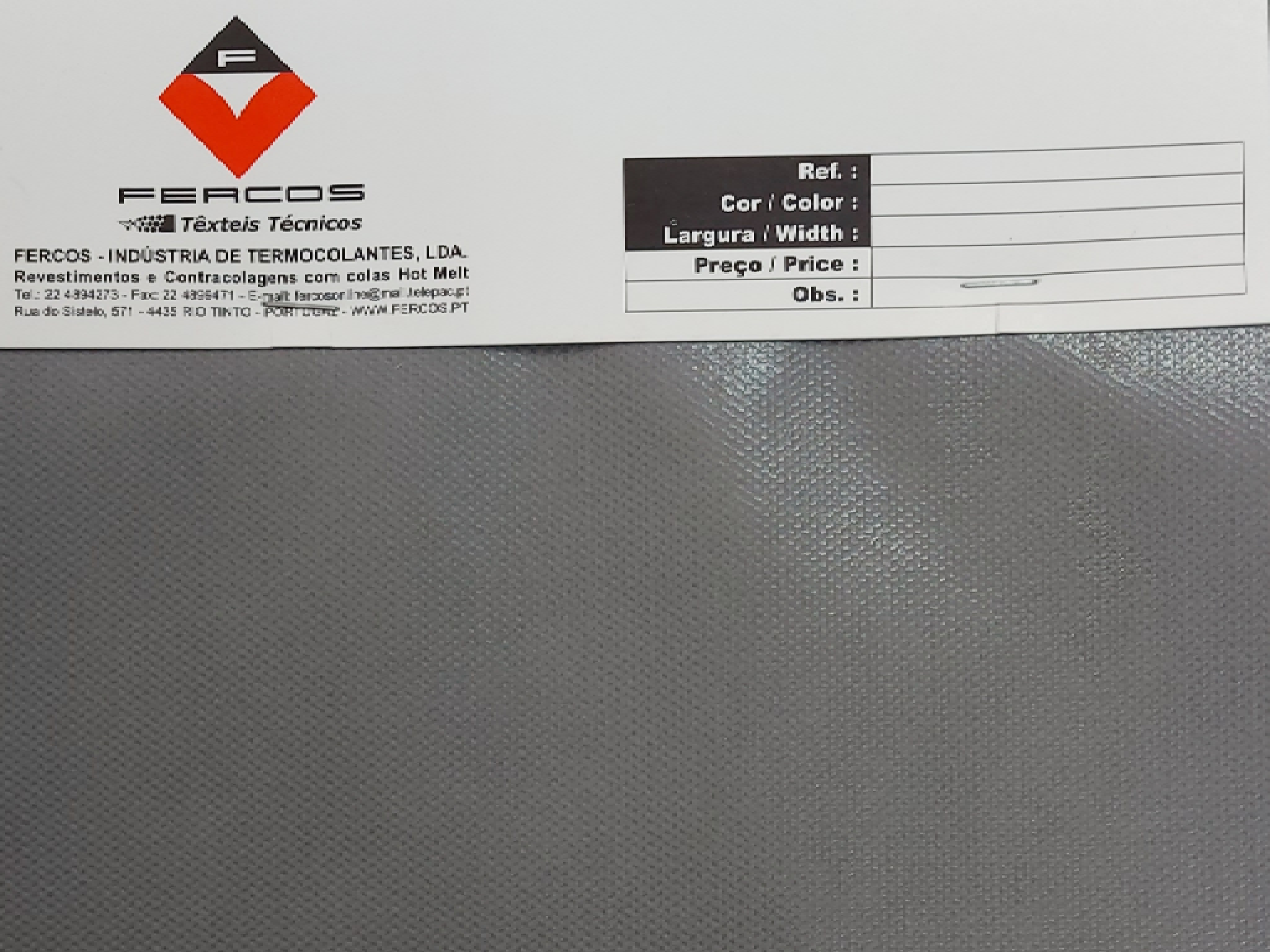 Equipamento industrial Fercos